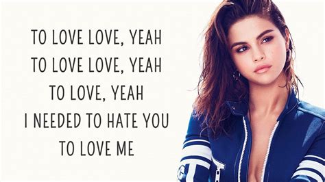 Selena Gomez lyrics